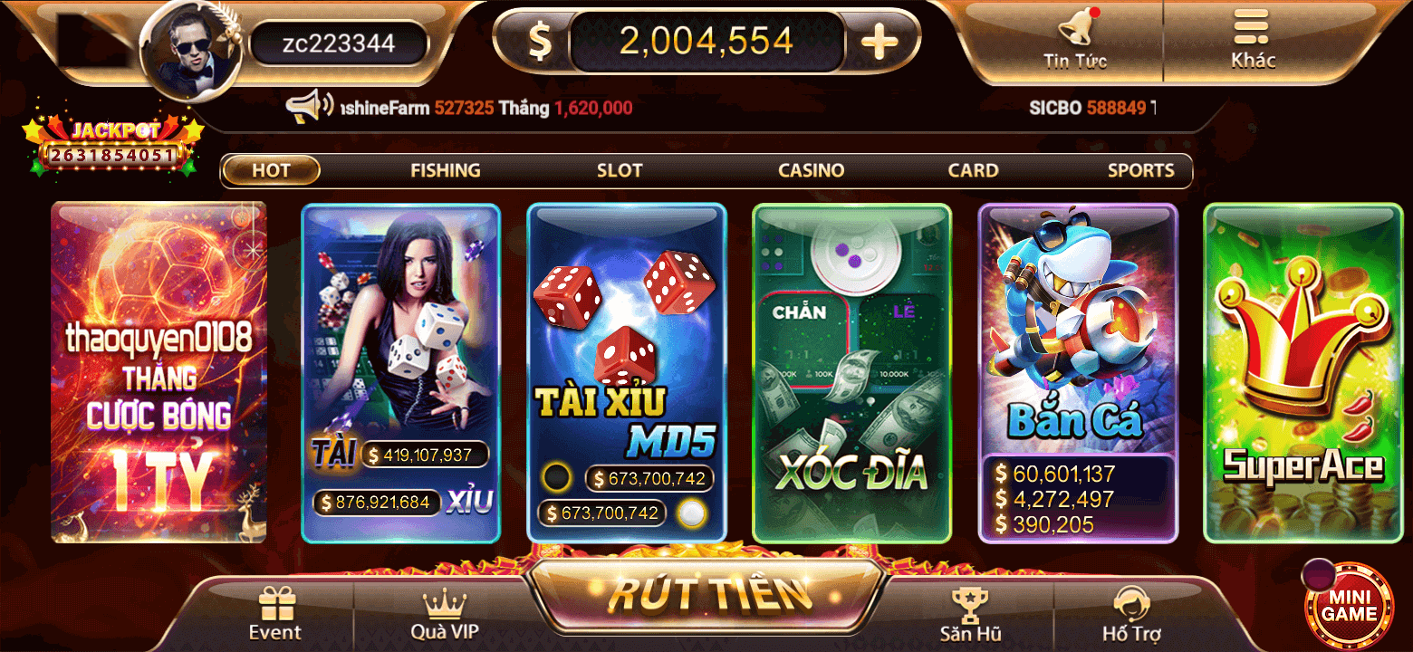 Kho game 66games chất lượng